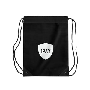 Open image in slideshow, 1PAY Black Lightweight Versatile Drawstring Gym Bag
