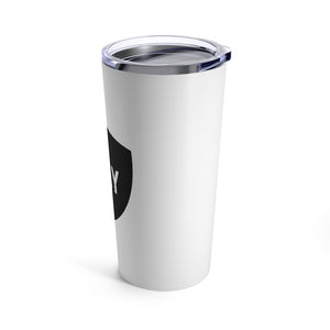 1PAY White Stainless Vacuum Insulated Wine Tumbler, 20oz