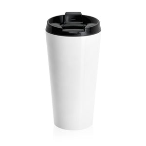 1PAY White Everyday Life Stainless Steel Travel Mug, 15oz