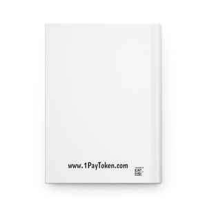 1PAY Matte White Dreams Manifestation Hardcover Journal