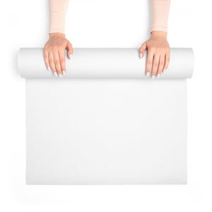 1PAY White Breath In Breath Out Foam Yoga Mat