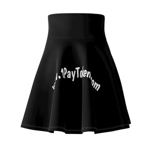 1PAY Extra Comfortable Versatile Women's Black Skater Skirt
