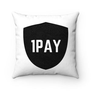 Open image in slideshow, 1PAY White Beautiful Faux Suede Square Pillow Case
