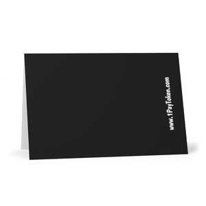 1PAY Black Greeting Cards and Postcards (7 pcs)