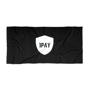 Open image in slideshow, 1PAY Black Vibrant Super Soft Lush Absorbency Beach Towel
