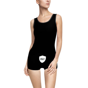 Open image in slideshow, 1PAY Extra Support Women&#39;s One Piece Vintage Swimsuit
