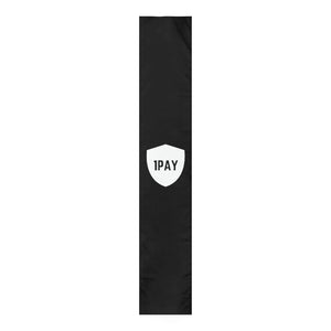 1PAY Black Lightweight Broadcloth Water Resistant Table Runner