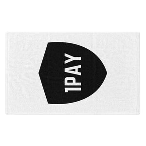 1PAY White Soft Versatile Multipurpose Rally Towel, 11x18