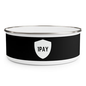 Open image in slideshow, 1PAY Black Hipster Chic Stainless Steel Enamel Bowl
