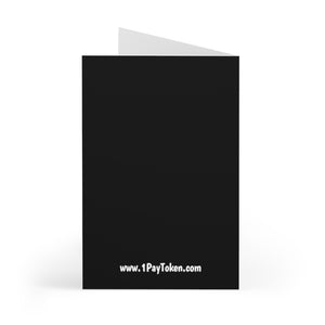 1PAY Black Greeting Cards and Postcards (7 pcs)