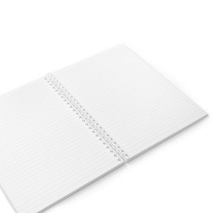 1PAY White Wide Ruled Dreams Manifestation Spiral Notebook