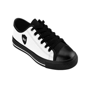 1PAY Men's Extra Comfort White Low Top Sneakers