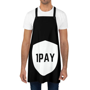 1PAY Black Lightweight Poly Twill Perfect Cooking Apron