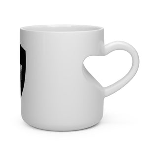 Open image in slideshow, 1PAY White Ceramic Love Grip Heart Shape Mug, 11oz
