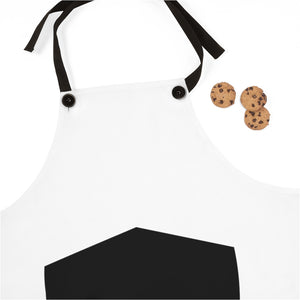 1PAY White Lightweight Poly Twill Perfect Cooking Apron