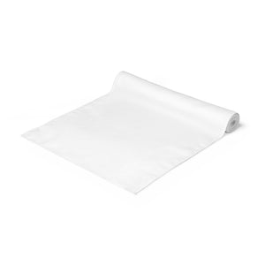 1PAY White Lightweight Broadcloth Water Resistant Table Runner