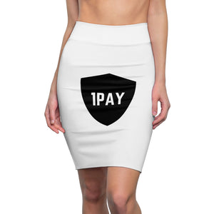 Open image in slideshow, 1PAY Extra Comfortable Soft Women&#39;s White Pencil Skirt
